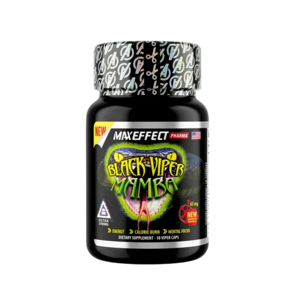 Black Viper Mamba 30 Cápsulas - MaxEffect Pharma