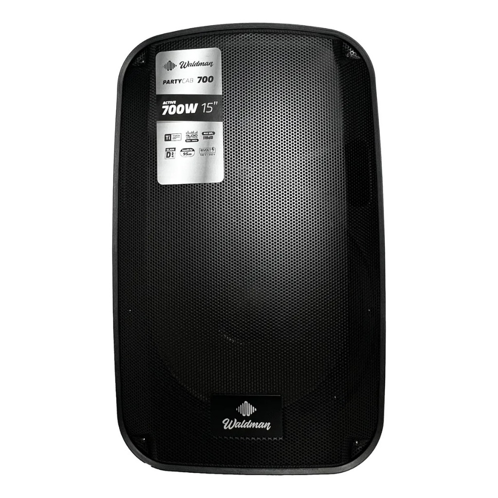 Caixa de Som Ativa Waldman PTY700 15 Polegadas Profissional Bluetooth Amplificada Festa Original