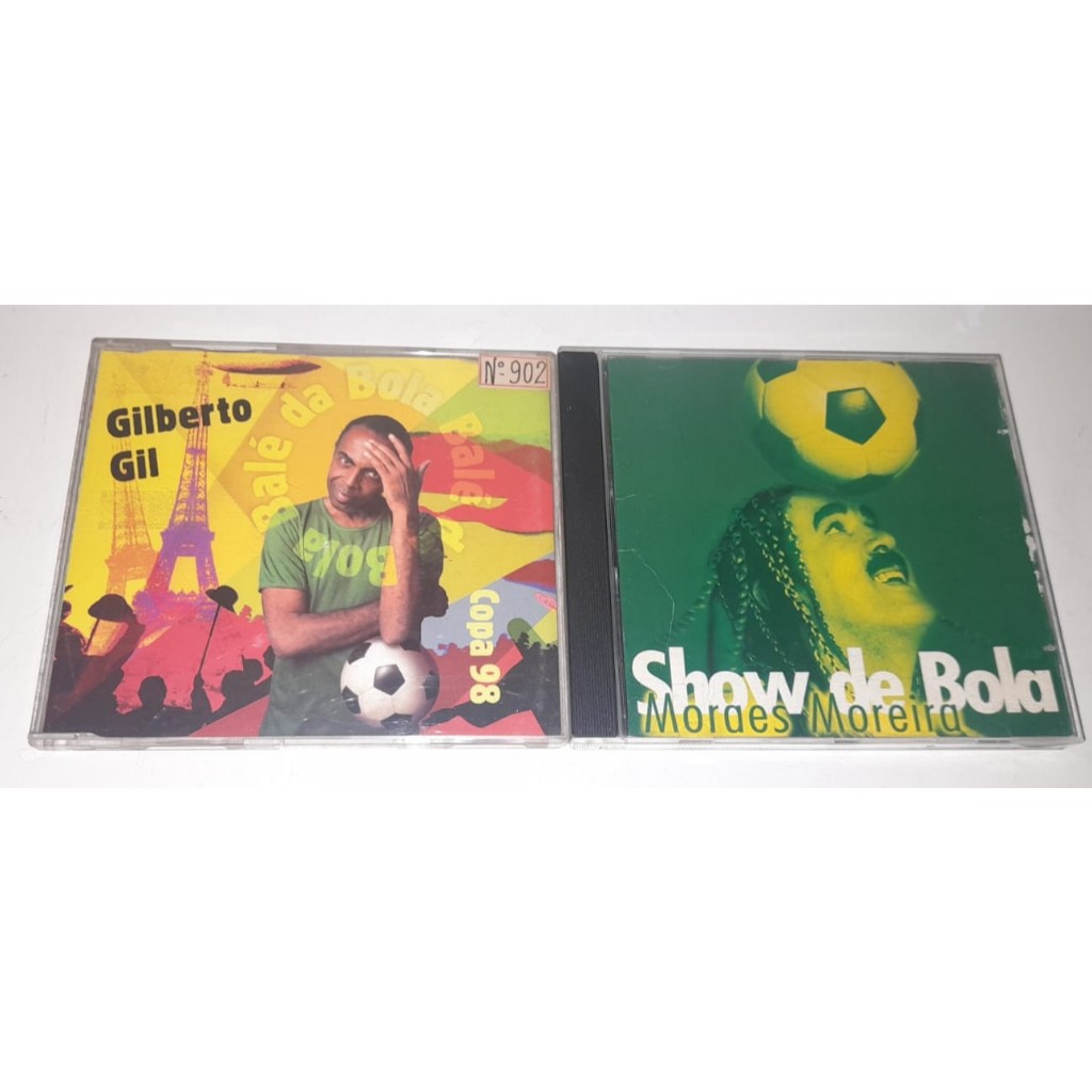 Copa Do Mundo - 2 Cd´s Singles Raros - Gilberto Gil,Copa 98 & Moraes Moreira,Show De Bola
