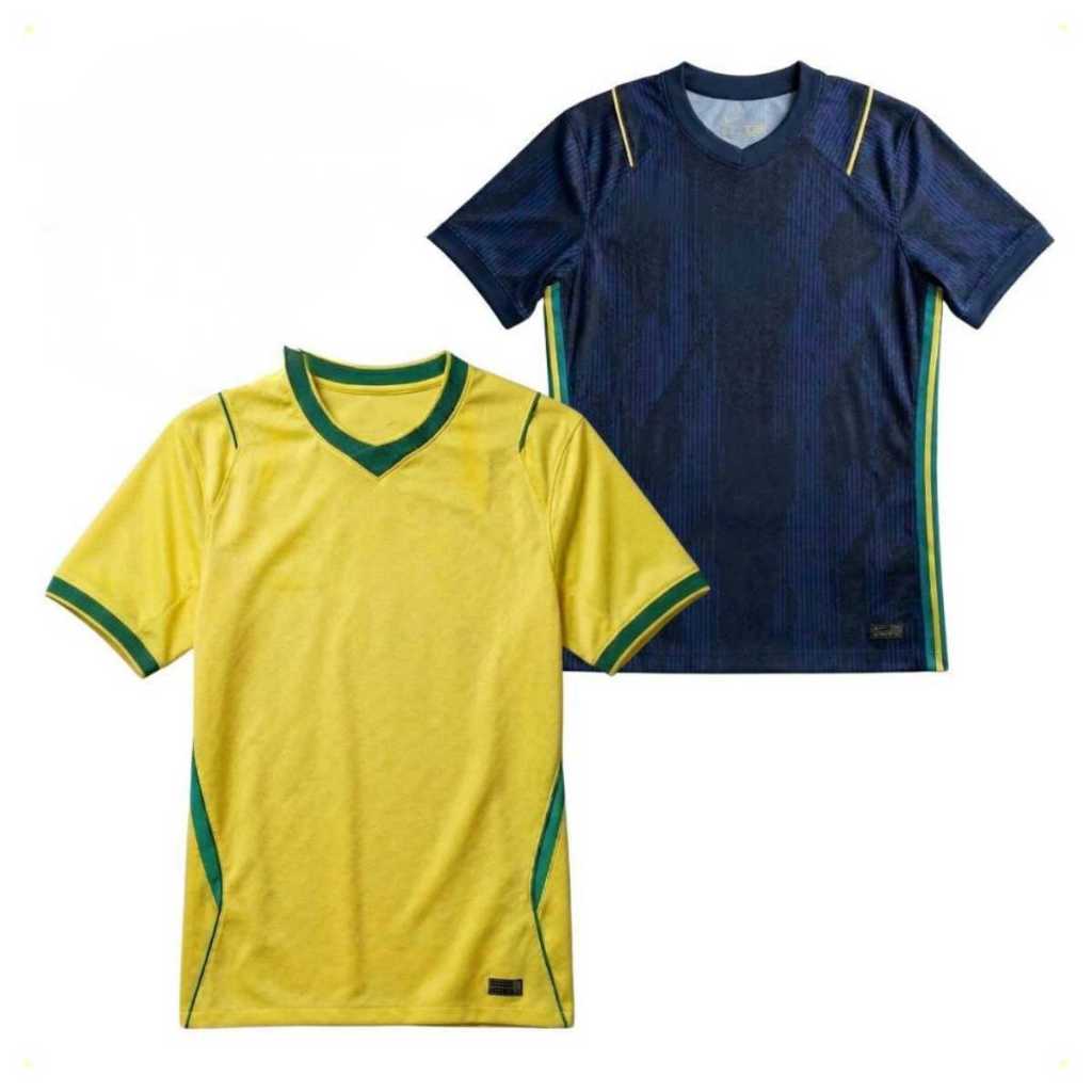 Camiseta do Brasil Copa 2026 para Torcida - Azul ou Amarela