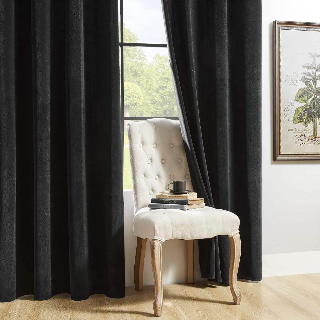 Cortina Black out - cortina preta - cortina escura - cortina - cortina anti claridade - cortina corta luz - 200x200 - jk