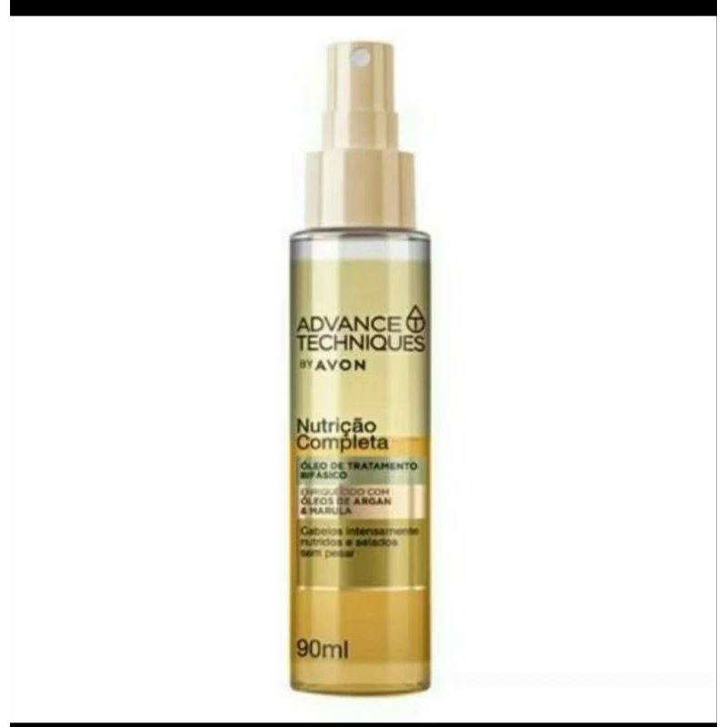 Oleo de tratamento bifásico nutrição completa avon 90 ml