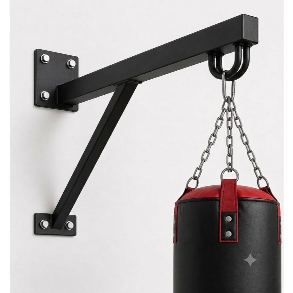 Suporte De Parede Para Saco De Pancada Luta Boxe E Muay Thai