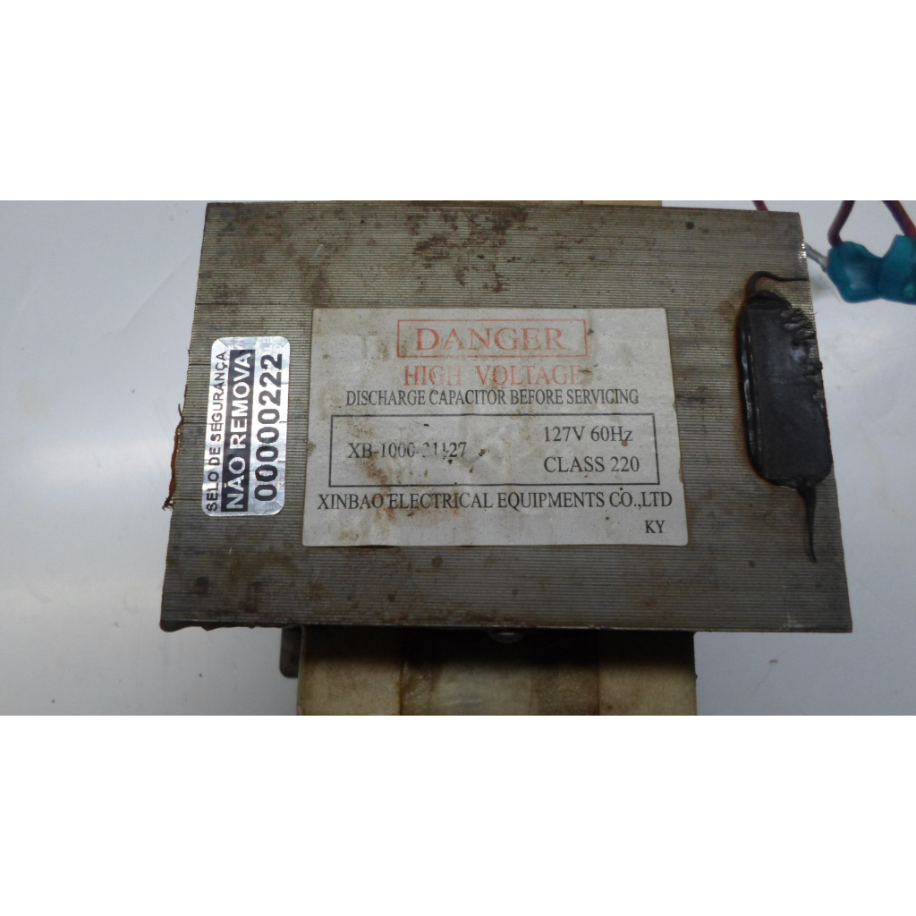 Transformador Xb-1000-31127 127v Compativel Para Microondas