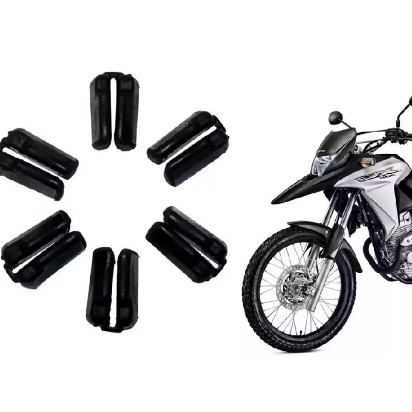 Coxim Bucha Da Coroa Honda XRE 300 Falcon Transalp Maxx Premium Kit 6 Peças