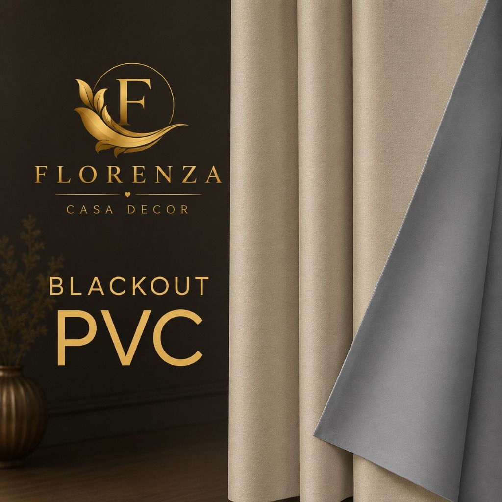 CORTA LUZ BLACKOUT PVC • BLOQUEIA 100% DA LUZ • 1,40m LARGURA • VENDIDO POR METRO