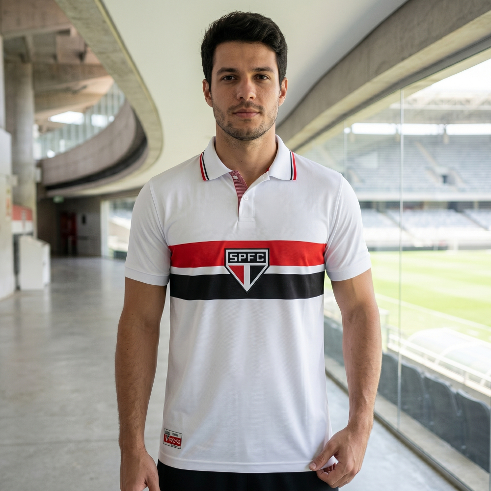 Camisa Retrô São Paulo Bimundial 92/93 Licenciada Original