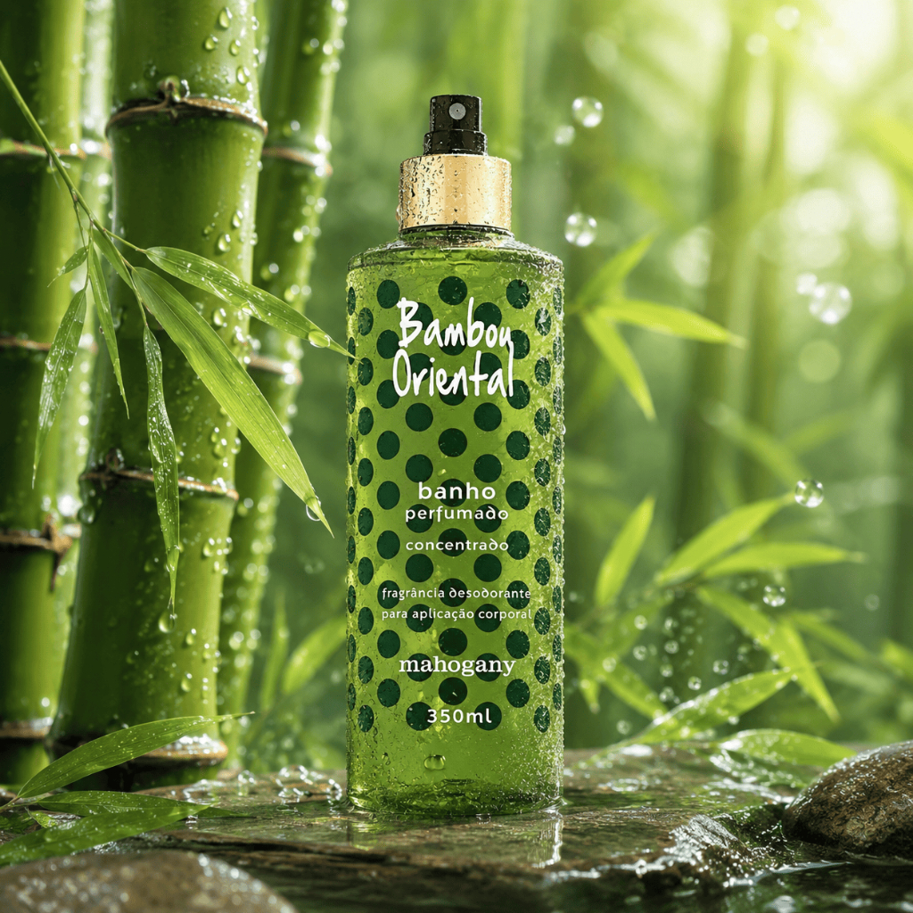Banho Perfumado Mahogany Bambou Oriental 350ml - Body Splash