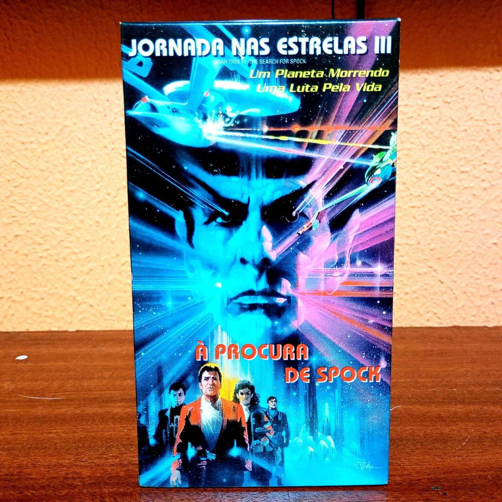 Fita Cassete VHS Star Trek III - À Procura de Spock Legendado PT-BR - Jornada nas Estrelas