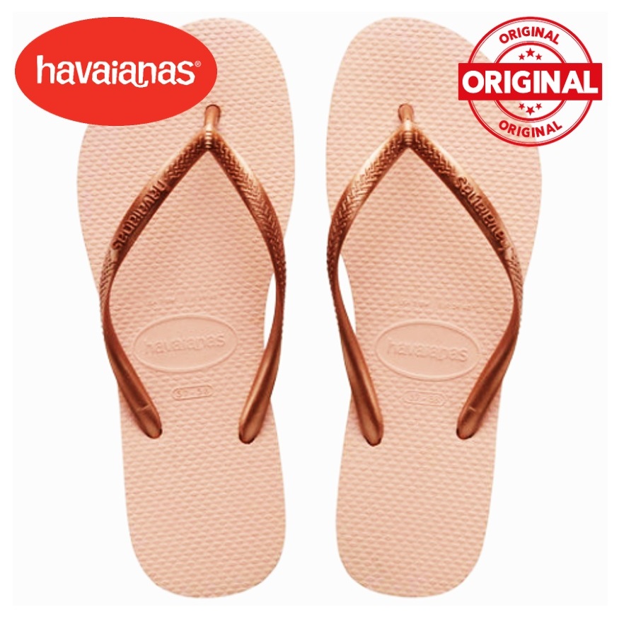 Chinelos Havaianas Feminino slim Original 35/36 Sandália Confortável Leve Casual pronta entrega