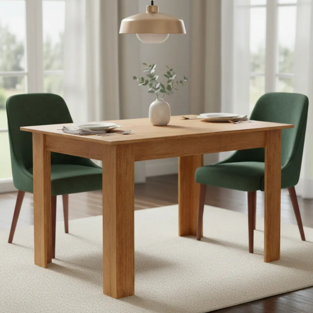 Mesa De Jantar Ciamob Atlanta Até 4 Lugares 110cm Mel