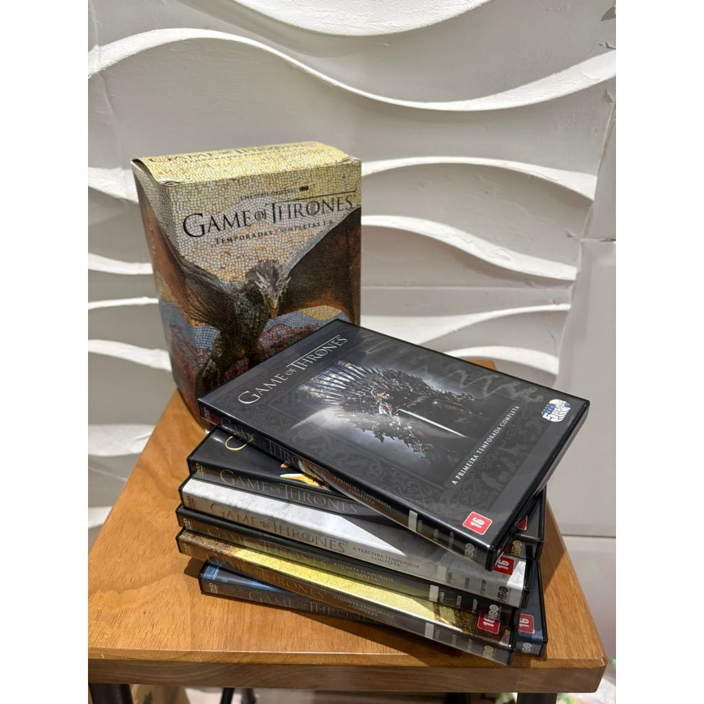 Box Dvd Game of Thrones - Temporadas Completas 1 a 6