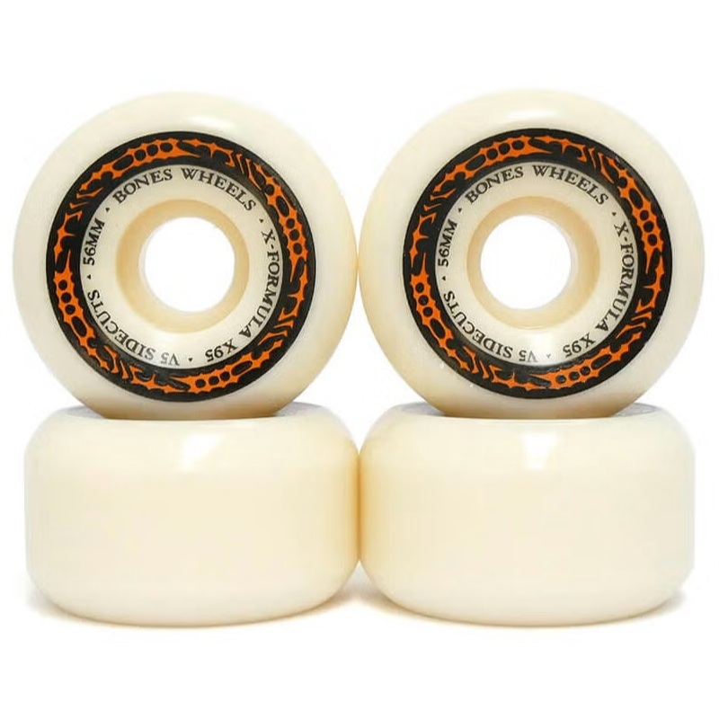 Roda Bones X-Formula 56mm 95a V5 Sidecuts Skate