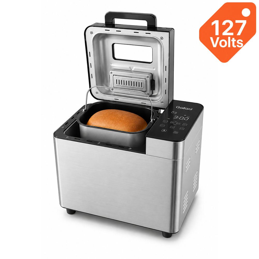 Panificadora Digital 25 Programas Gallant 600W Inox Espelhado 127V (GPA1E19A)