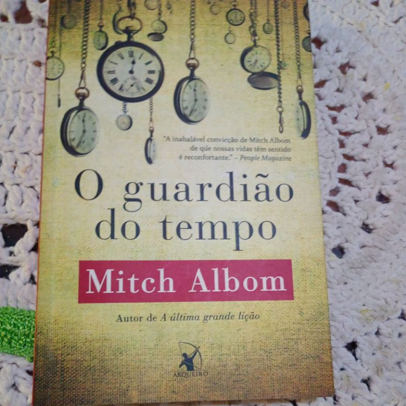 Livro -O guardião do tempo -Mitch Albom-30360