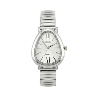Relógio Feminino Tulipa Silver 30mm · Doluck Blogueira Tendência Virginia Elegante