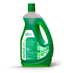 Herbalvet Desinfetante Concentrado Bactericida Eliminador Odores Pet - 1 Litro