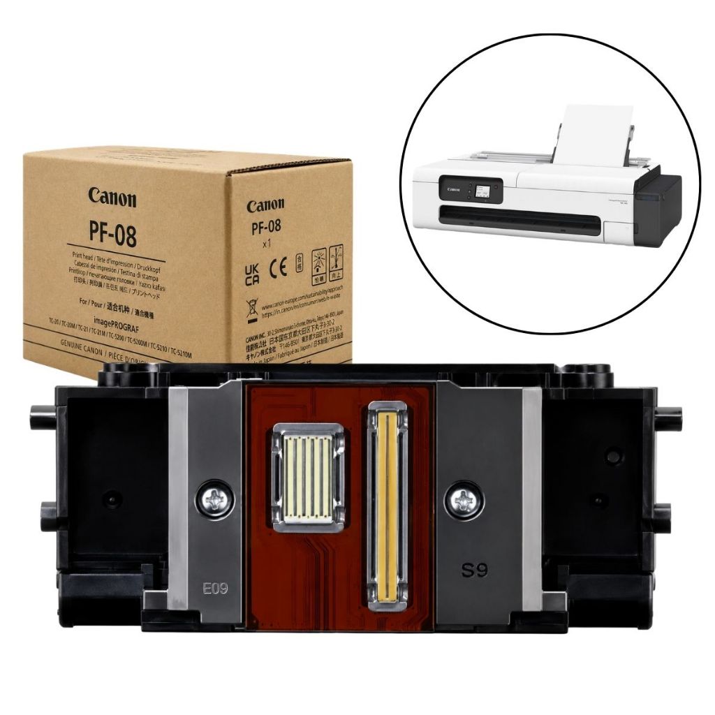 Cabeça de Impressão Original Canon PF-08 Para TC-20 TC-21 TC-5200 TC-5210