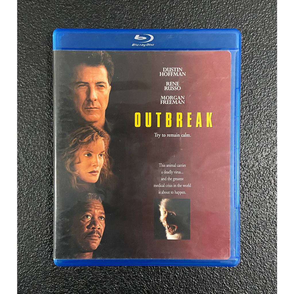 Blu Ray Outbreak Epidemia (Importado) - Dustin Hoffman, Rene Russo, Morgan Freeman - Warner Bros