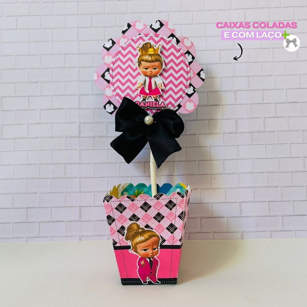 Centro de Mesa Poderosa Chefinha Personalizado / Lembrancinha para Festa / Aniversário Infantil