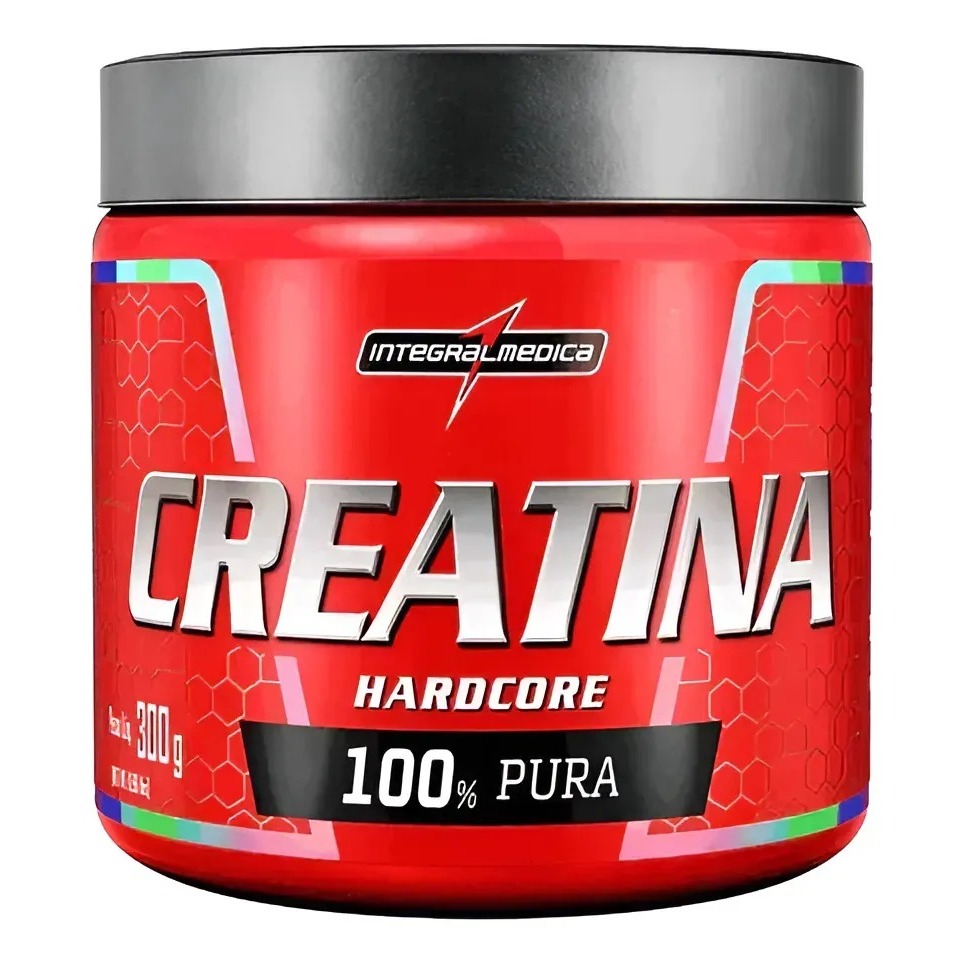 Creatina Monohidratada Integralmedica 300g Suplemento de Alta Pureza