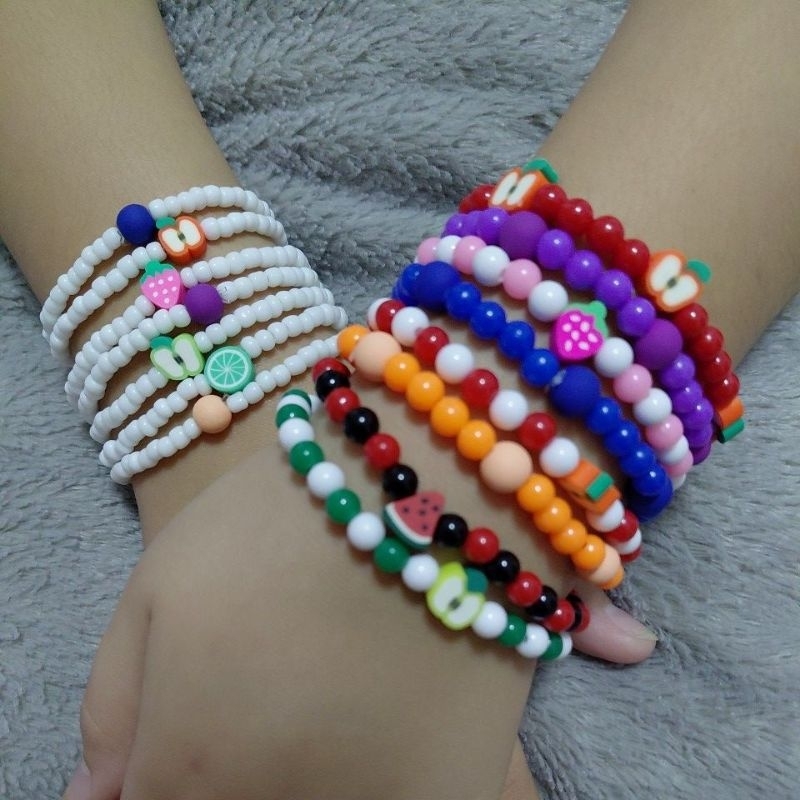 Pulseiras de miçanga Mundo Torajo
