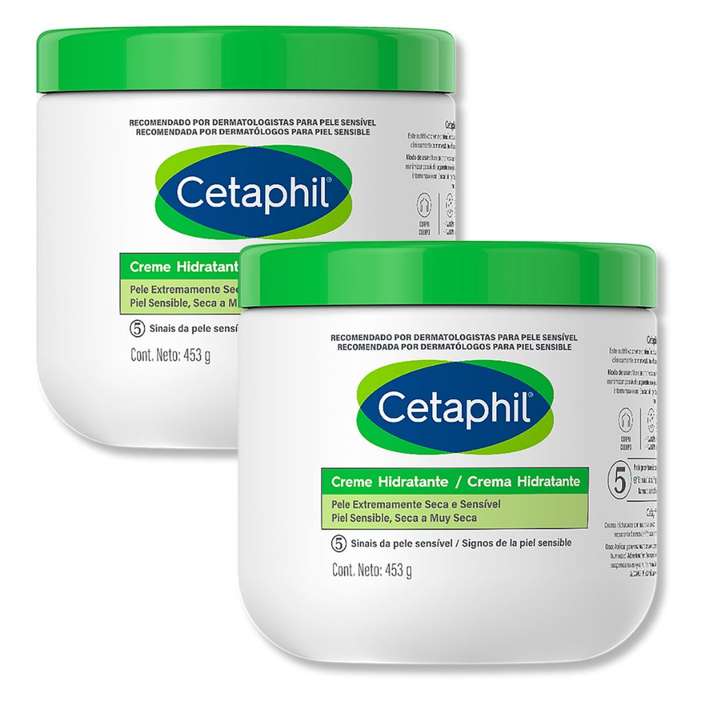 Kit 2 Und Cetaphil Creme Hidratante 453g