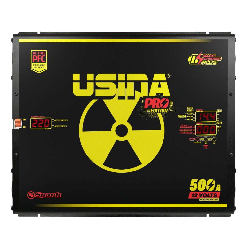 Usina Pro Fonte Automotiva 12V 500A Sistema PFC – Alta Performance