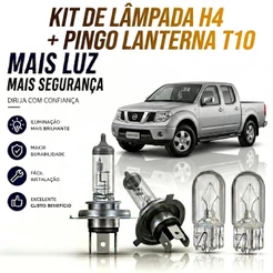 Lampada farol BAIXO / ALTO + LANTERNA NISSAN FRONTIER 1998 ATÉ 2016