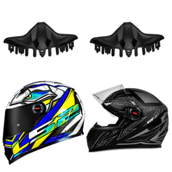 Kit 2 Narigueira Alta Capacete Universal Ls2 FF358 Ls2 FF396 Fw3 Gt2 Fw3 Gt5