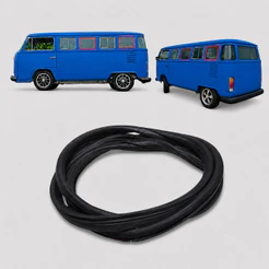 Borracha Janela Fixa Kombi Clipper 1500 57/97 Premium