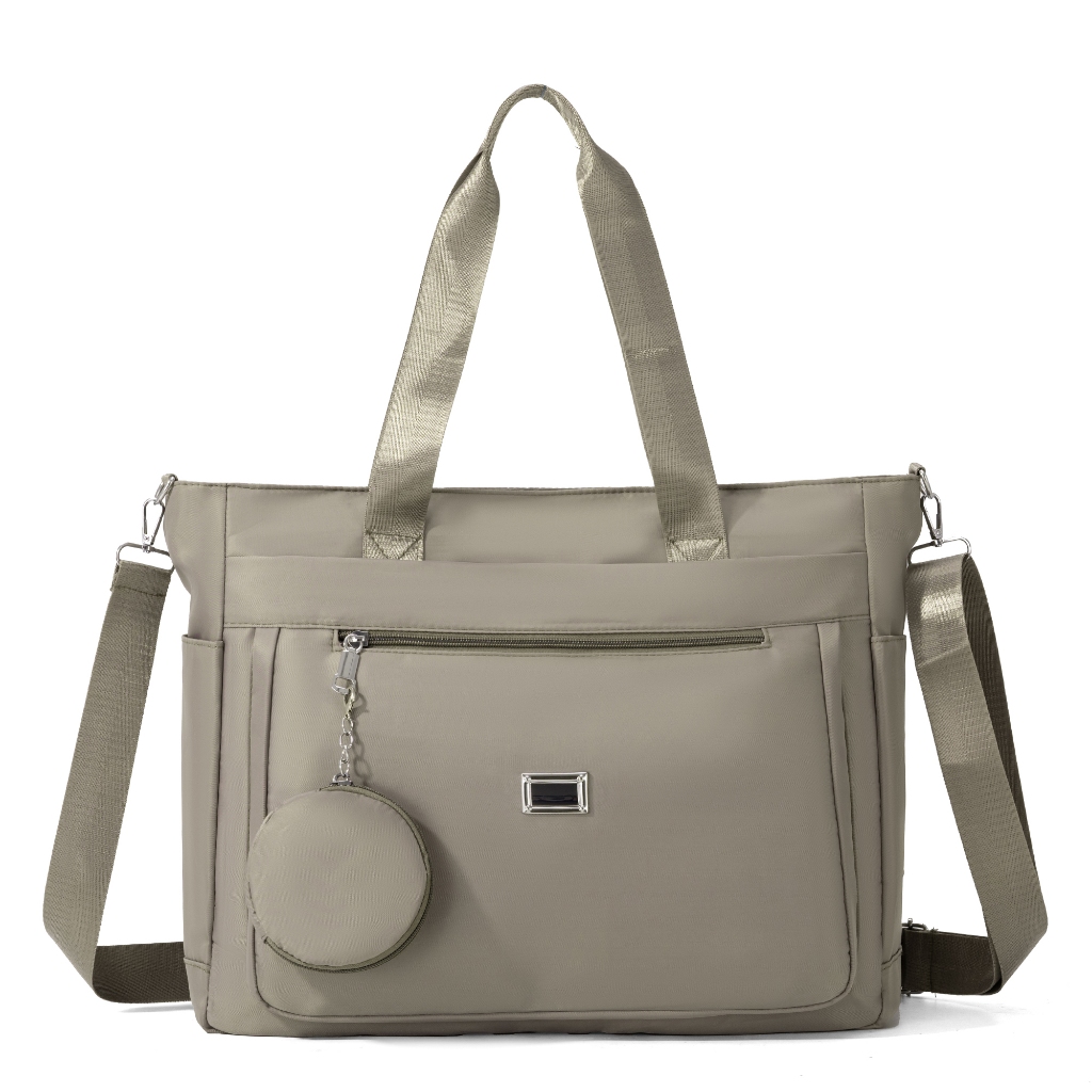 Bolsa Feminina Super Grande Nylon De Ombro E Transversal Sacola Para Notebook Viagem Faculdade SD996#