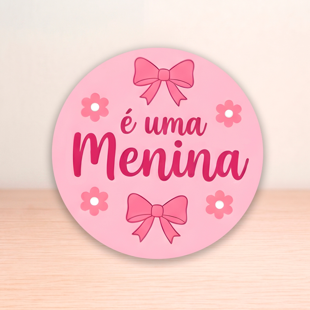 Detalhes do Adesivo Chá Revelação  Menino ou Menina  Azul e Rosa 5x5 cm (Pronta Entrega)