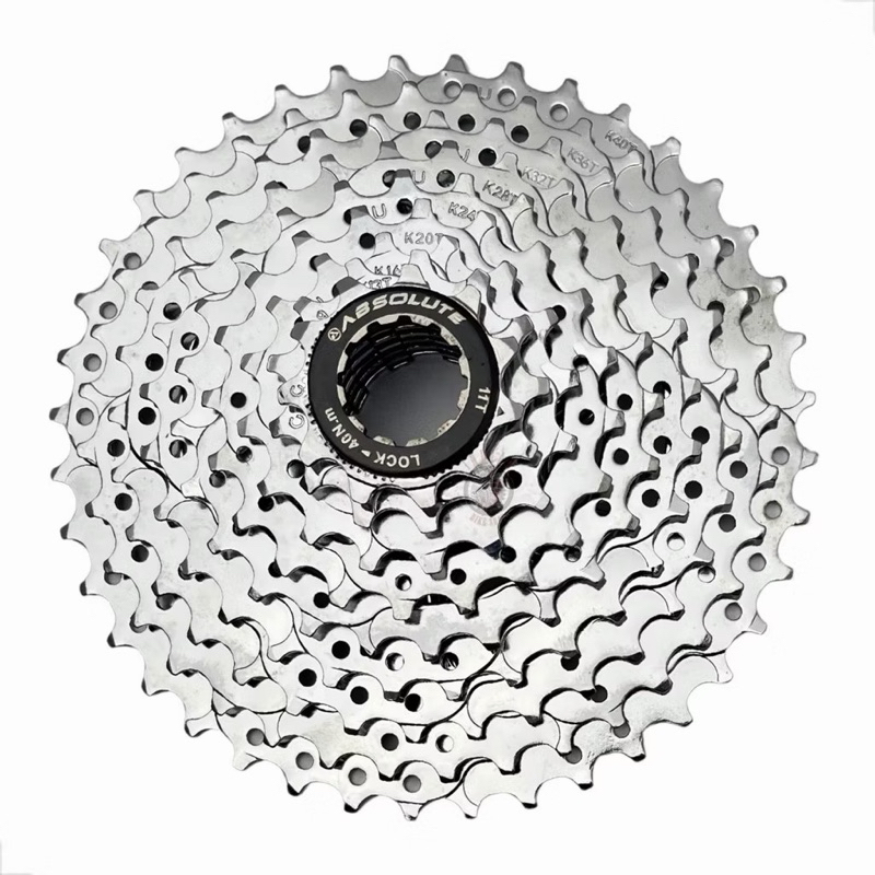 Cassete Absolute HG 9V 11-36D Aço Preto OEM Compatível Shimano MTB Bike