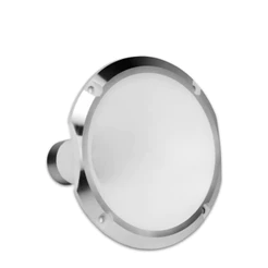 Cone Corneta Aluminio Hl 1425 Branco Boca P/ Driver Com Rosca 1 Polegada