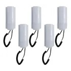 5x Interfone Intelbras TDMI 200 Kit Porteiro Eletrônico Residencial Alta Qualidade