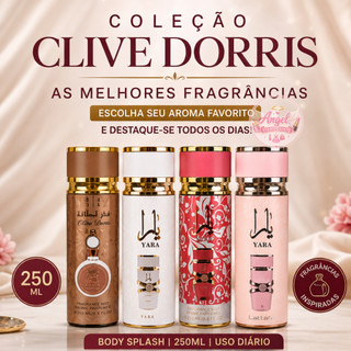 Body Splash Feminino Inspirações Árabes 250ml -Yaraa Tradicional-Candy-Moi-Fakhaar Perfume Corporal Longa Fixação