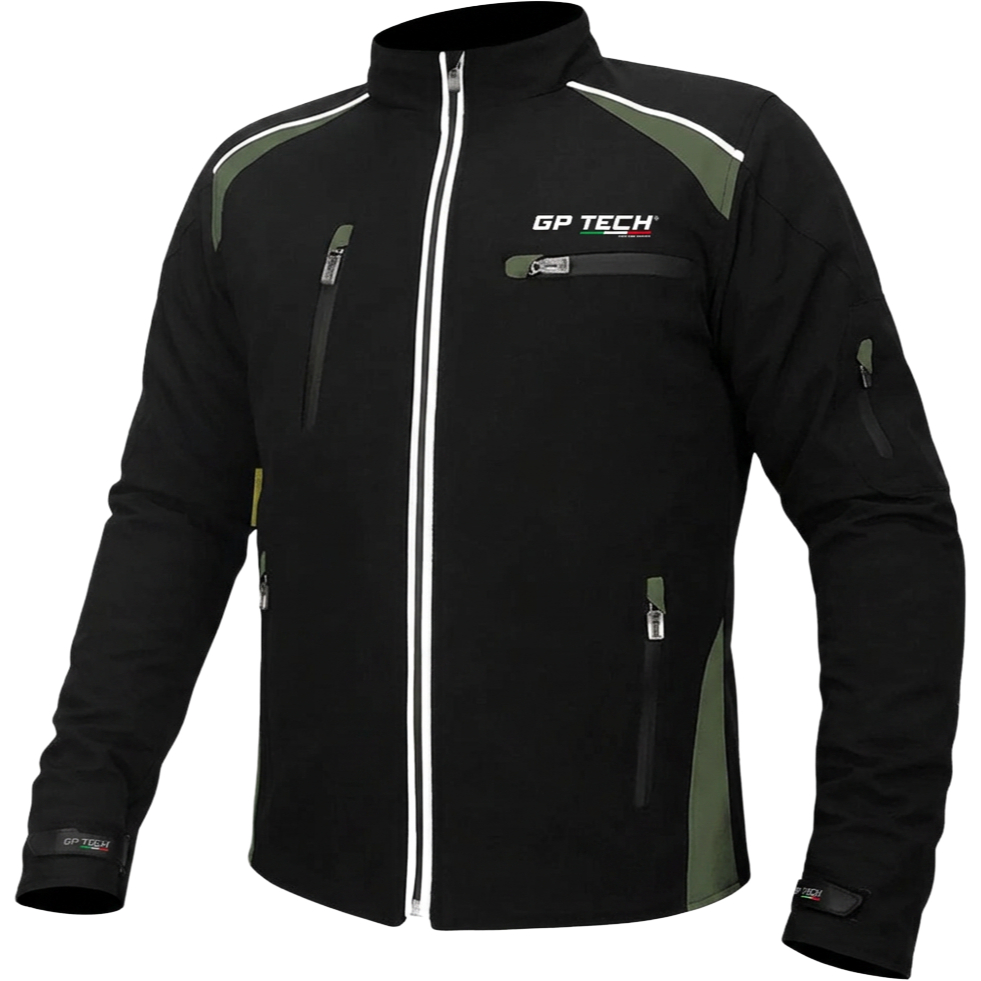 Jaqueta Motociclista GP TECH SOFT Casual Com Proteções Touca Removível