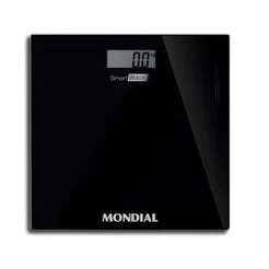 Balança Digital LCD Mondial Smart Black BL-05 3V até 150Kg