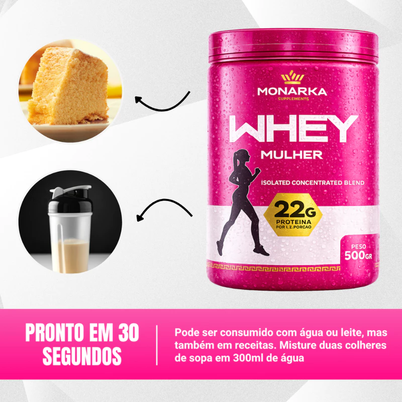 Whey Protein Feminino Blend Isolado e Concentrado — foto 7