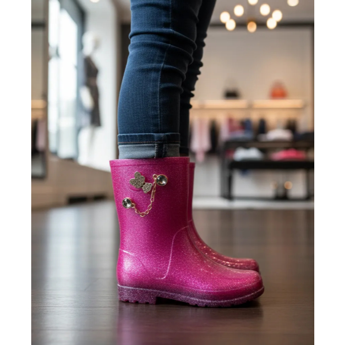 Bota Galocha Infantil Meninas Charmosinha Chic 2257