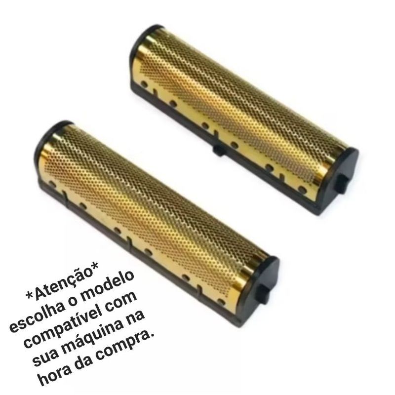 Telas para Shaver kemei adis Wmark NG Wahl venish babyliss kit Reposição Refil máquina barbear