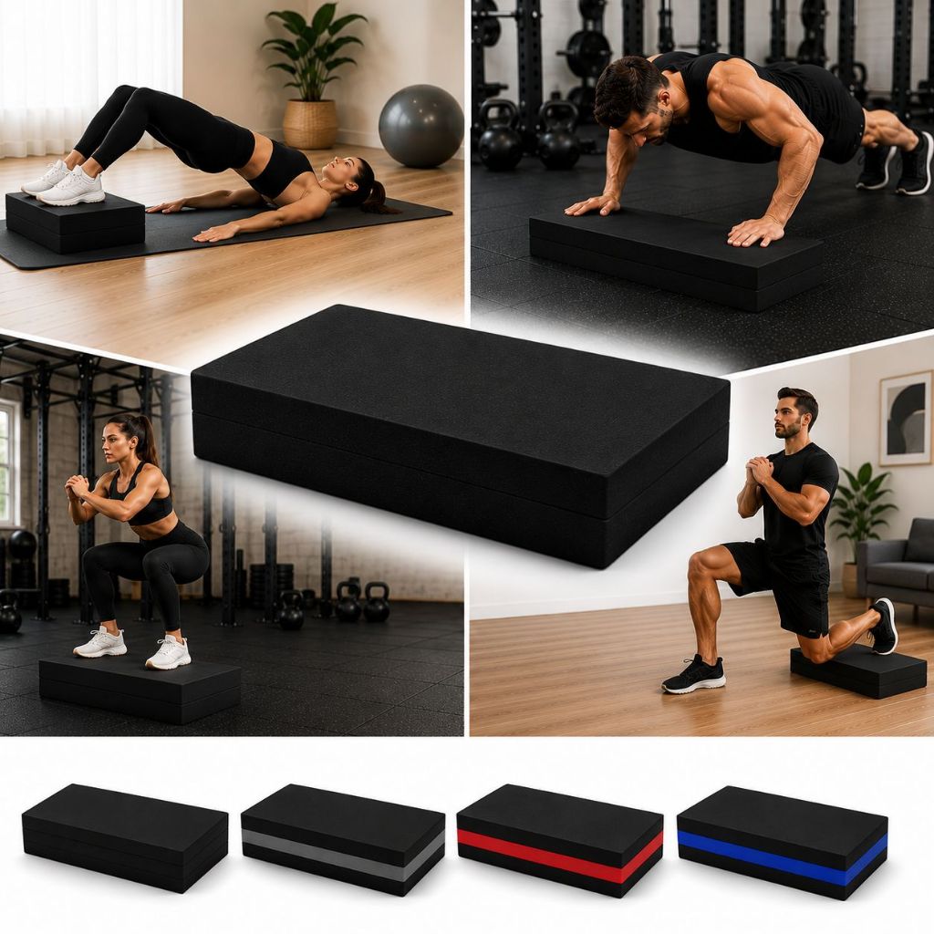 STEP EVA 40X30X10 ACADEMIA FISIOTERAPIA TREINO ANTI INPACTO Pilates cross fit  dança pet casa ar livre