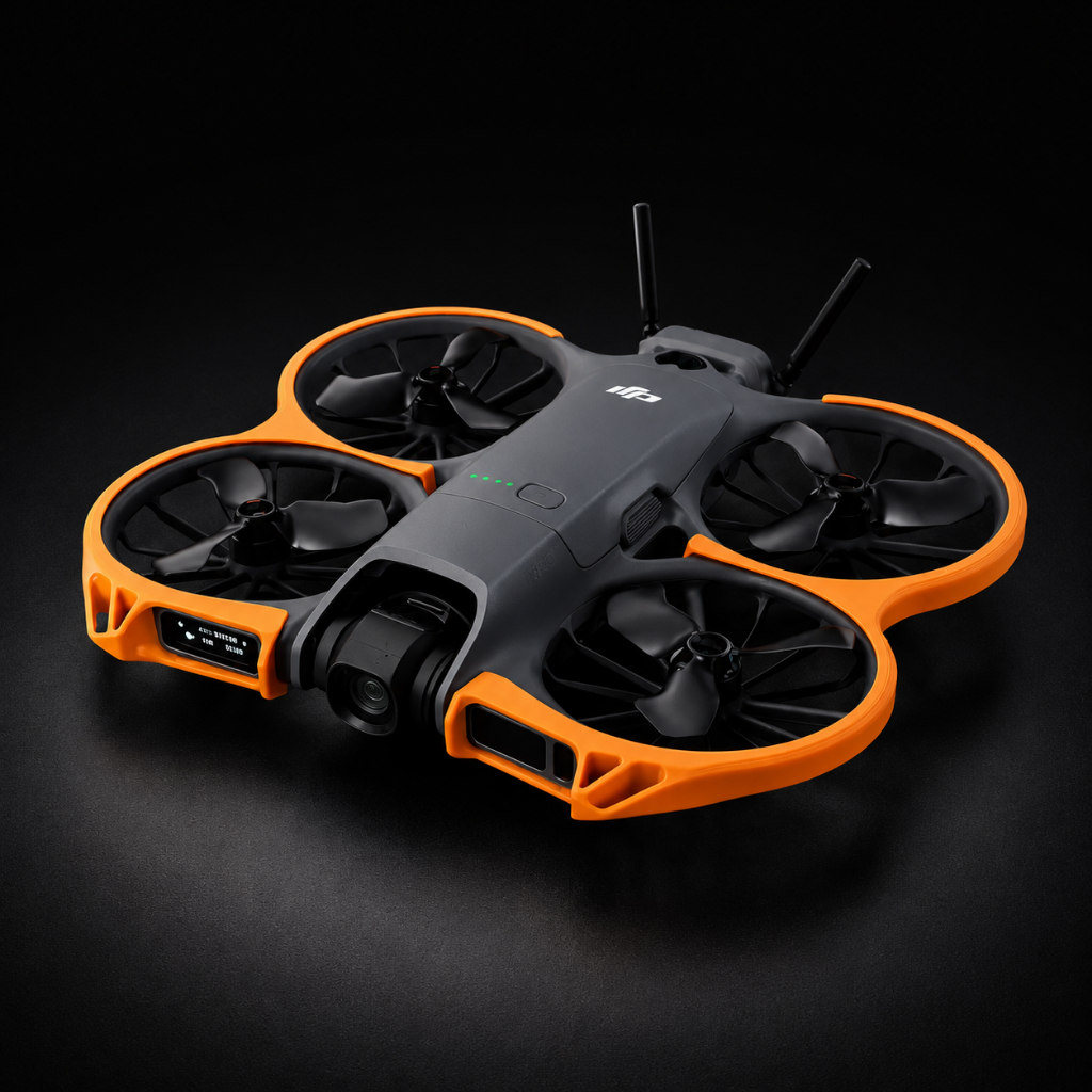 Acessório Protetor de Hélices Reforçado Ultra Leve para Drone DJI Neo 2 Proteção 360 Completa — imagem 2 de 2