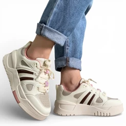 Tênis Feminino Casual Sola Alta Estilo Multicolor Ramarim 2684131