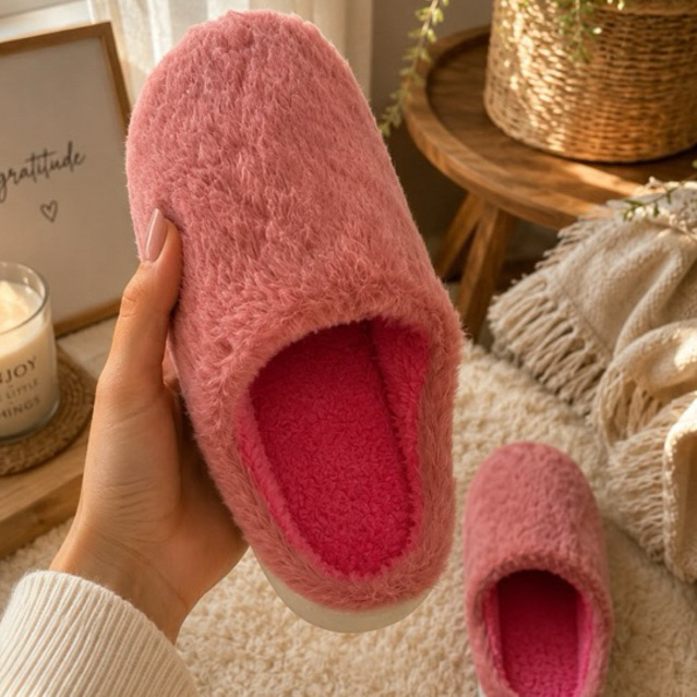 Pantufa Feminina Macia Peluciada para Inverno Conforto e Estilo