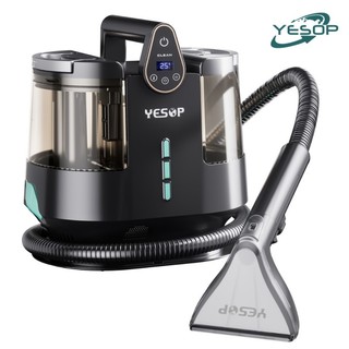 YESOP Extratora Higienizadora Portátil a Vapor 130°C 1700W 13kPa Limpeza Sofás Tapetes Carros