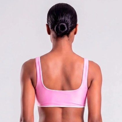 Top Fitness 4 em 1 Rosa Chá Legbox Academia Treino Corrida Ginastica · foto 2
