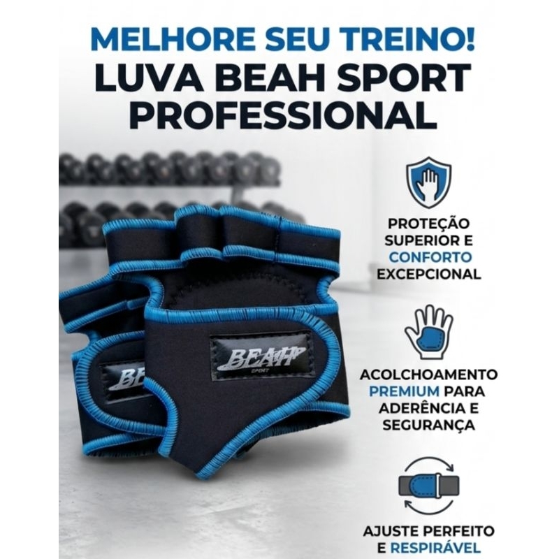Luva De Academia Crossfit Musculação Hidrolight Moto Par Masculino Feminino