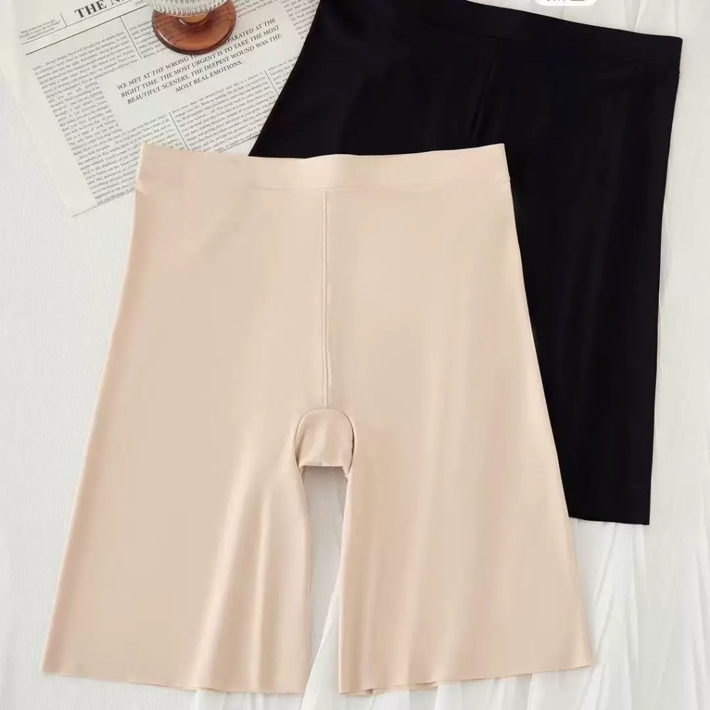 Short Modelador Feminino Cintura Alta Sem Costura Antiatrito Invisível Levanta Bumbum Bermuda Segunda Pele